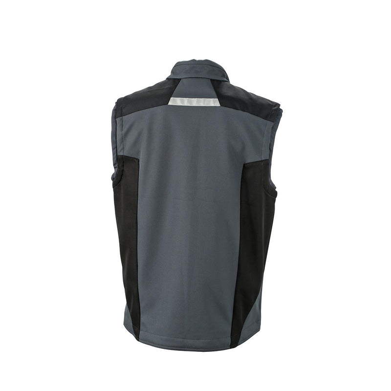 James & Nicholson Craftsmen Softshell Vest - JN845