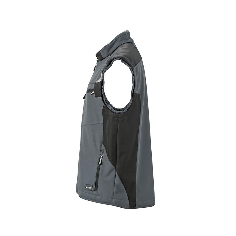 James & Nicholson Craftsmen Softshell Vest - JN845