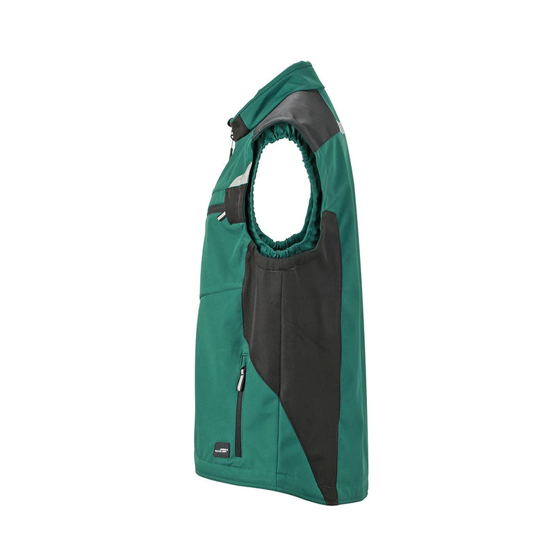 James & Nicholson Craftsmen Softshell Vest - JN845