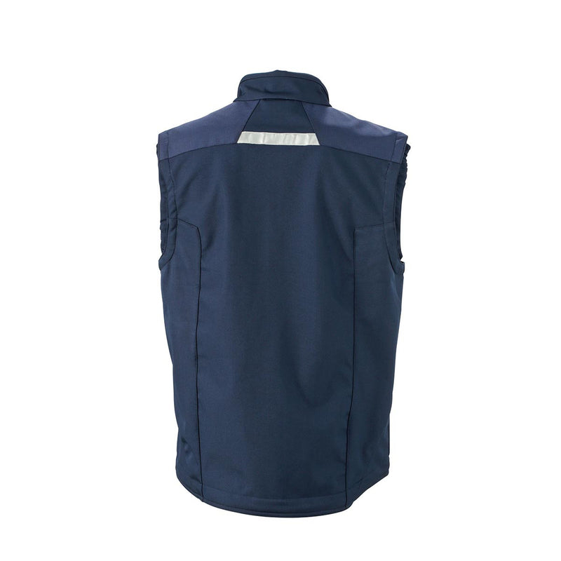James & Nicholson Craftsmen Softshell Vest - JN845