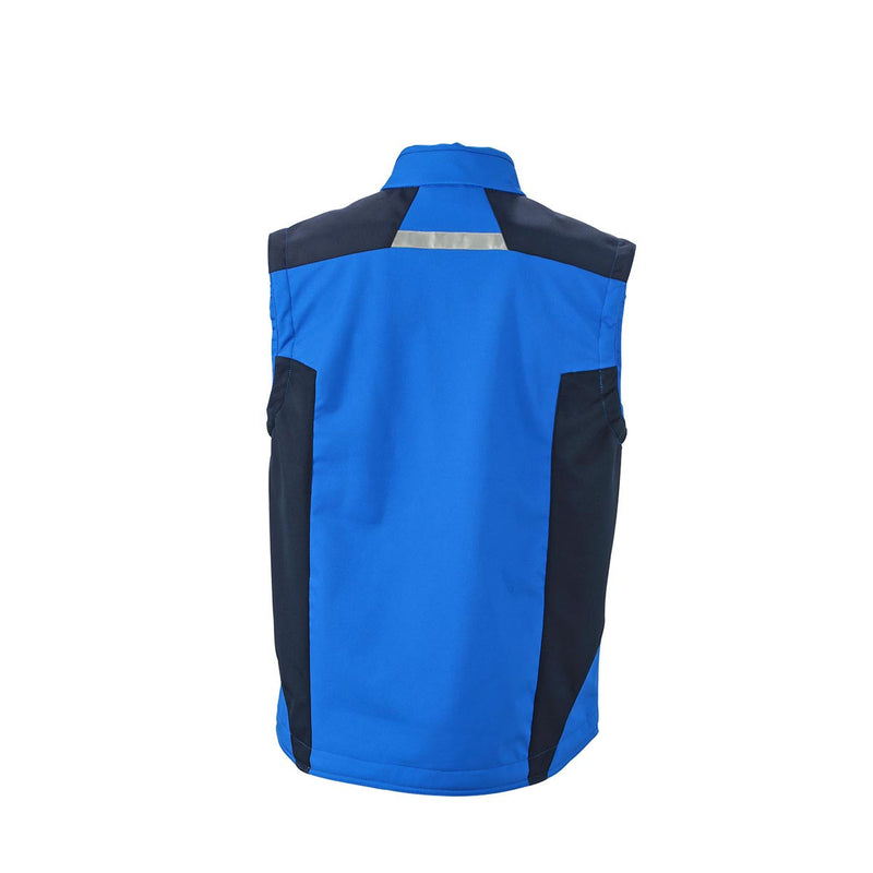 James & Nicholson Craftsmen Softshell Vest - JN845