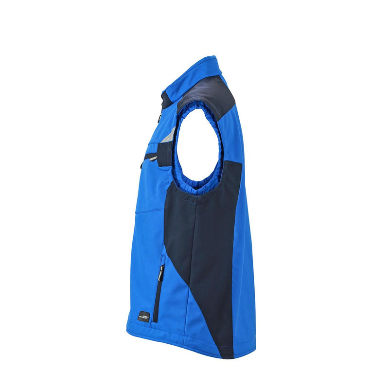 James & Nicholson Craftsmen Softshell Vest - JN845