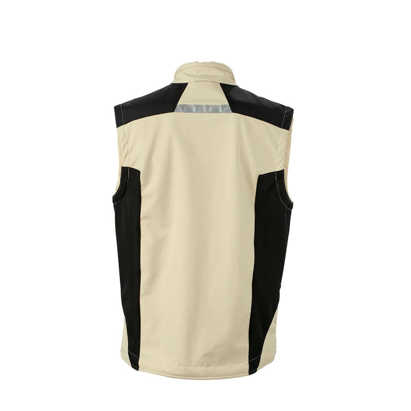 James & Nicholson Craftsmen Softshell Vest - JN845