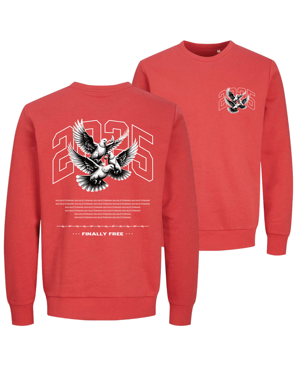 #22 "FREE LIKE BIRDS" - BIO Sweat - BLK3900