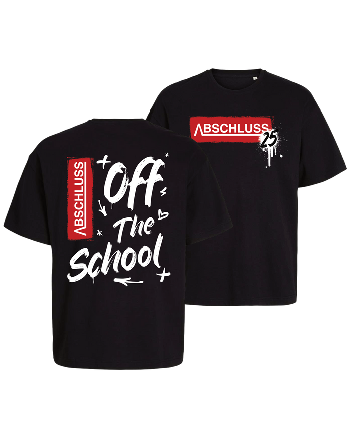 #3 "OFF THE SCHOOL" - OVERSIZE Shirt -