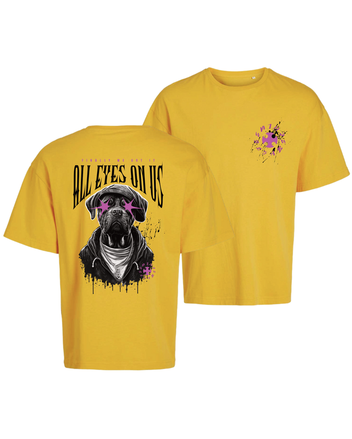 #24 "DOG EYES ON US" - OVERSIZE Shirt -