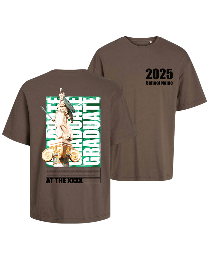 #12 "GRADUATE" - OVERSIZE Shirt -