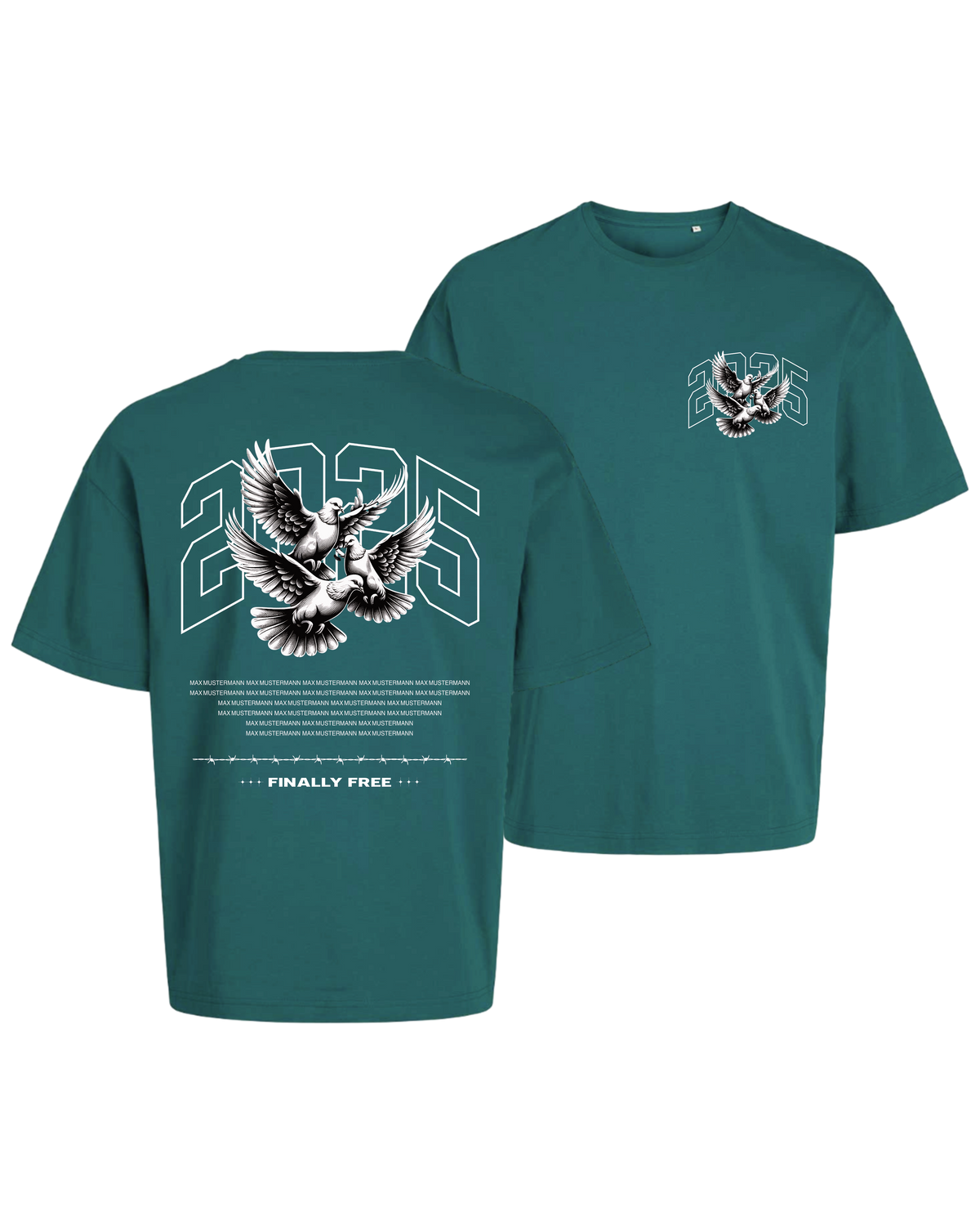 #22 "FREE LIKE BIRDS" - OVERSIZE Shirt -