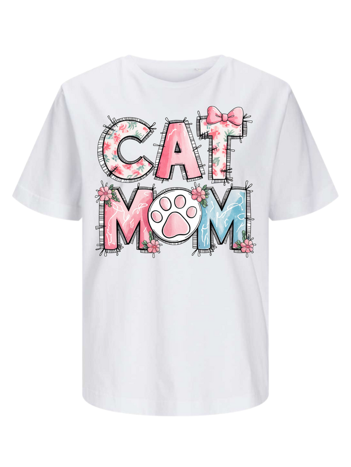 #6 "CAT MOM" T-Shirt