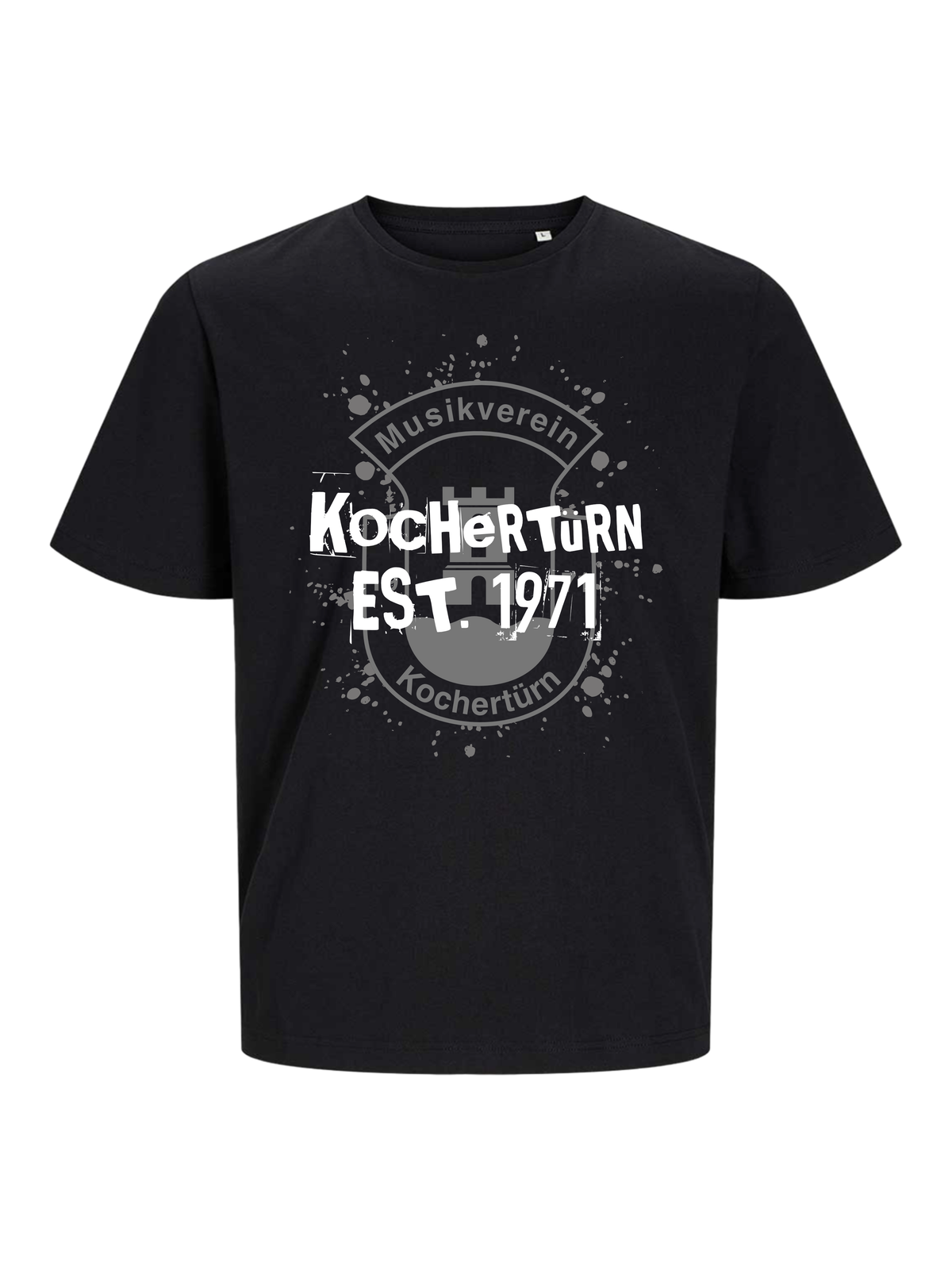 Herren Bio Shirt Musikverein Kochertürn | #wappen