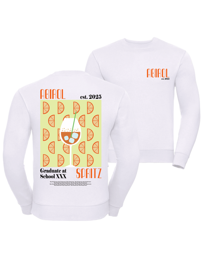 #4 "ABIROL SPRITZ" - PREMIUM Sweat - R-262M-0
