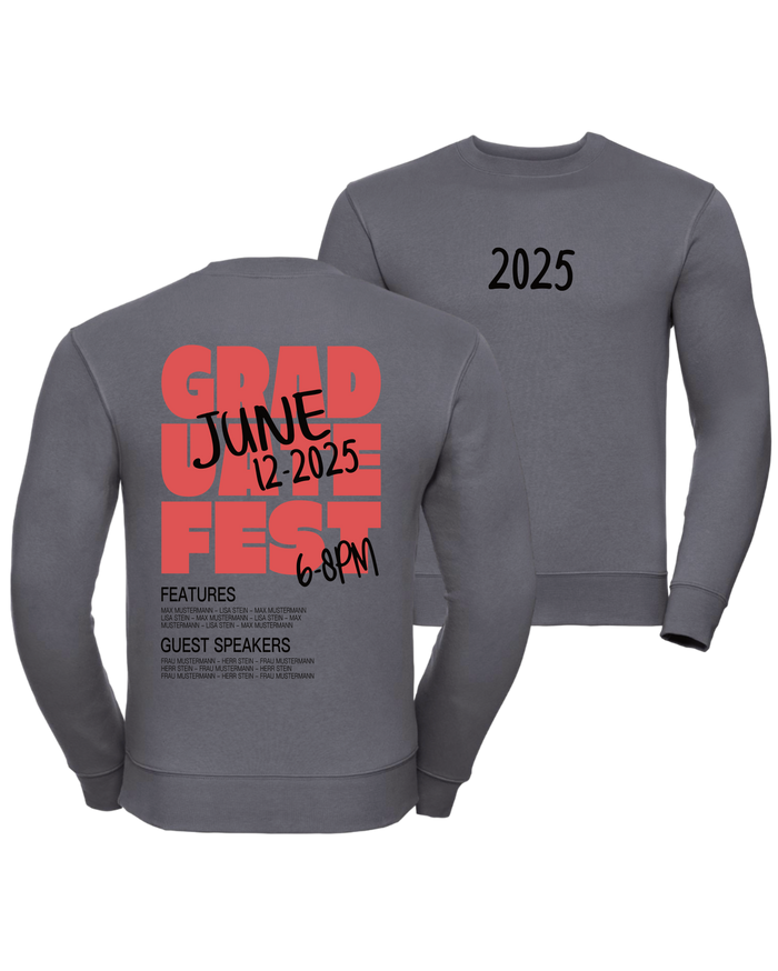 #16 "GRADUATE FEST" - PREMIUM Sweat - R-262M-0