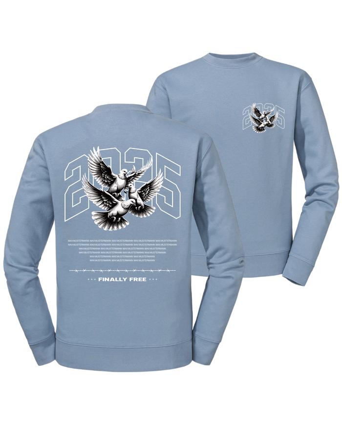 #22 "FREE LIKE BIRDS" - PREMIUM Sweat - R-262M-0