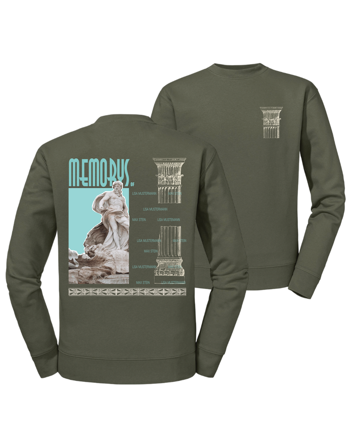 #14 "MEMORYS" - PREMIUM Sweat - R-262M-0