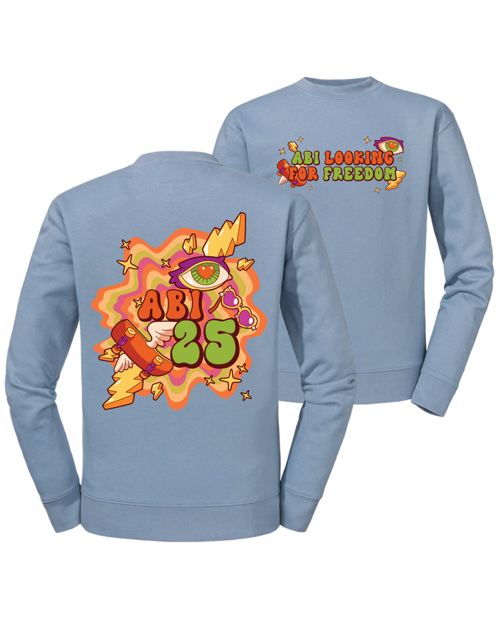 #9 "ABI LOOKING FOR FREEDOM" - PREMIUM Sweat - R-262M-0