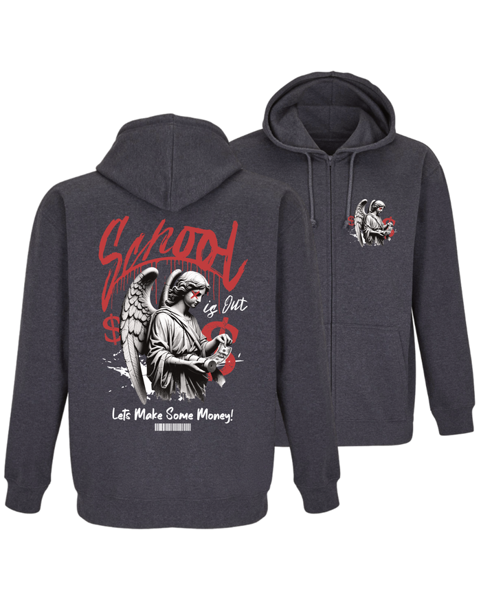 #18 "LETS MAKE SOME MONEY" - BASIC Zip Jacket -