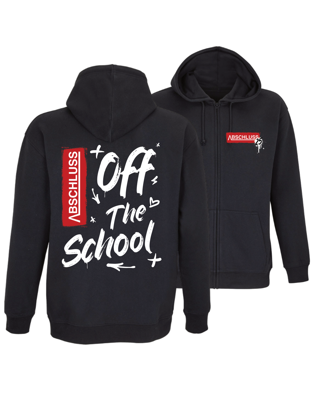 #3 "OFF THE SCHOOL" - BASIC Zip Jacket - 03812