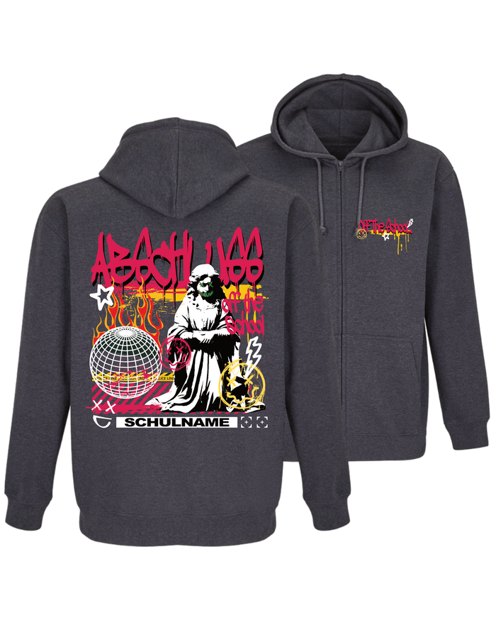 #17 "GRAFFITY"  - BASIC Zip Jacket -