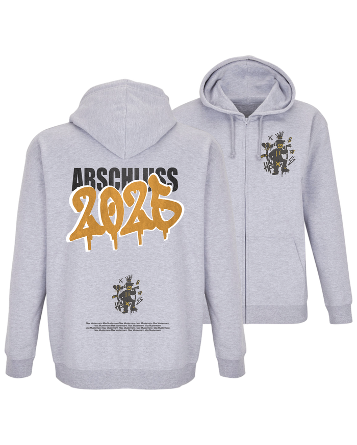 #6 "ABSCHLUSS20XX" - BASIC Zip Jacket - 03812