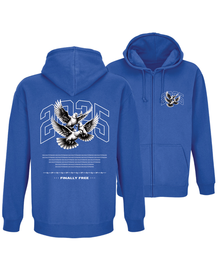 #22 "FREE LIKE BIRDS" - BASIC Zip Jacket -