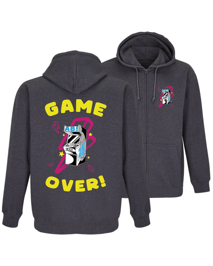 #11 "GAME OVER" - BASIC Zip Jacket -