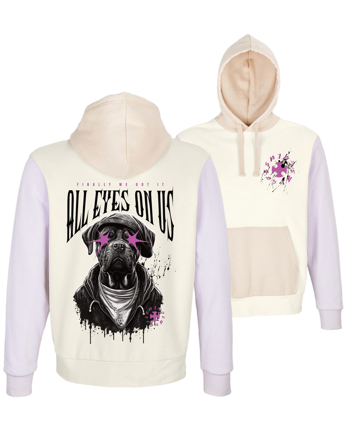 #24 "DOG EYES ON US" - EXTRAVAGANT Hoodie -