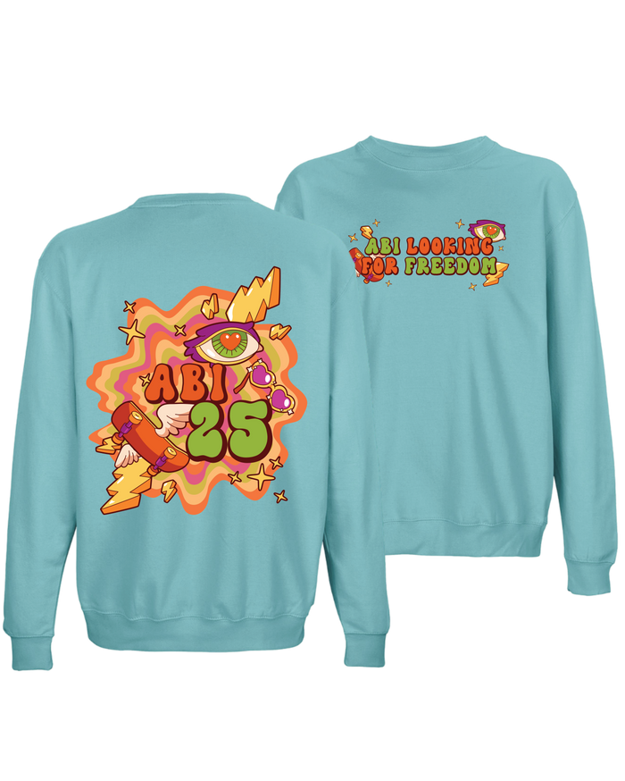 #9 "ABI LOOKING FOR FREEDOM"  - BASIC Sweat -  03814