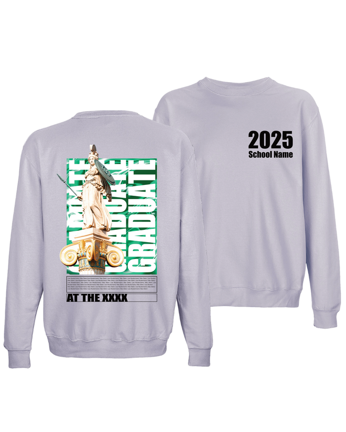 #12 "GRADUATE" - BASIC Sweat -  03814