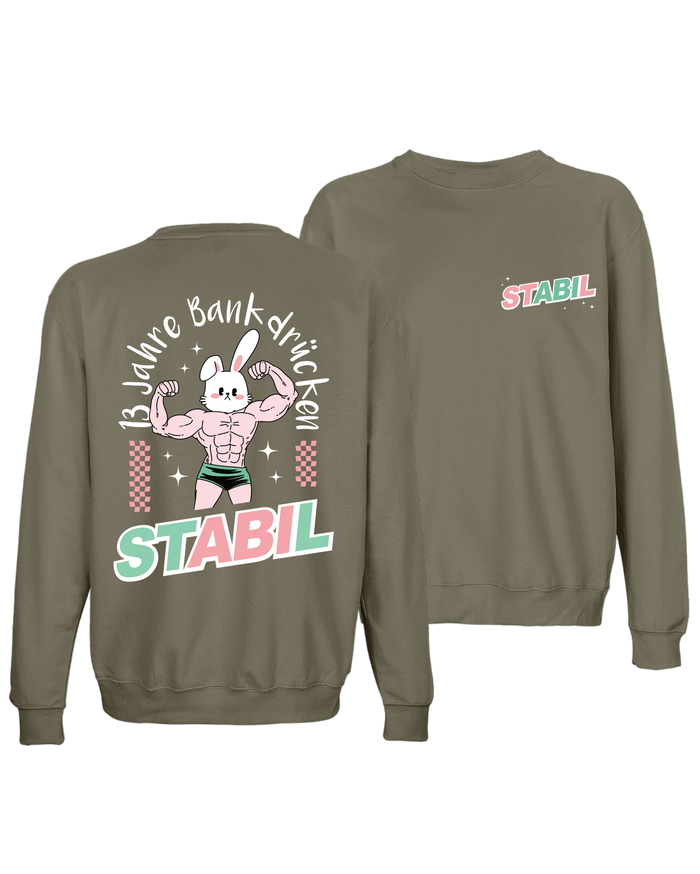 #7"STABIL" - BASIC Sweat -  03814