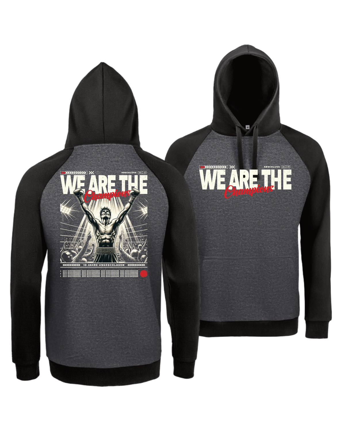 #1 "WE ARE THE CHAMPIONS" - EXTRAVAGANT Hoodie - 02998