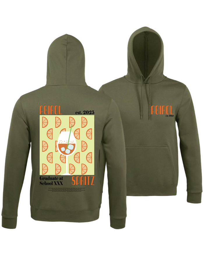 #4 "ABIROL SPRITZ"  - BASIC Hoodie -  47101
