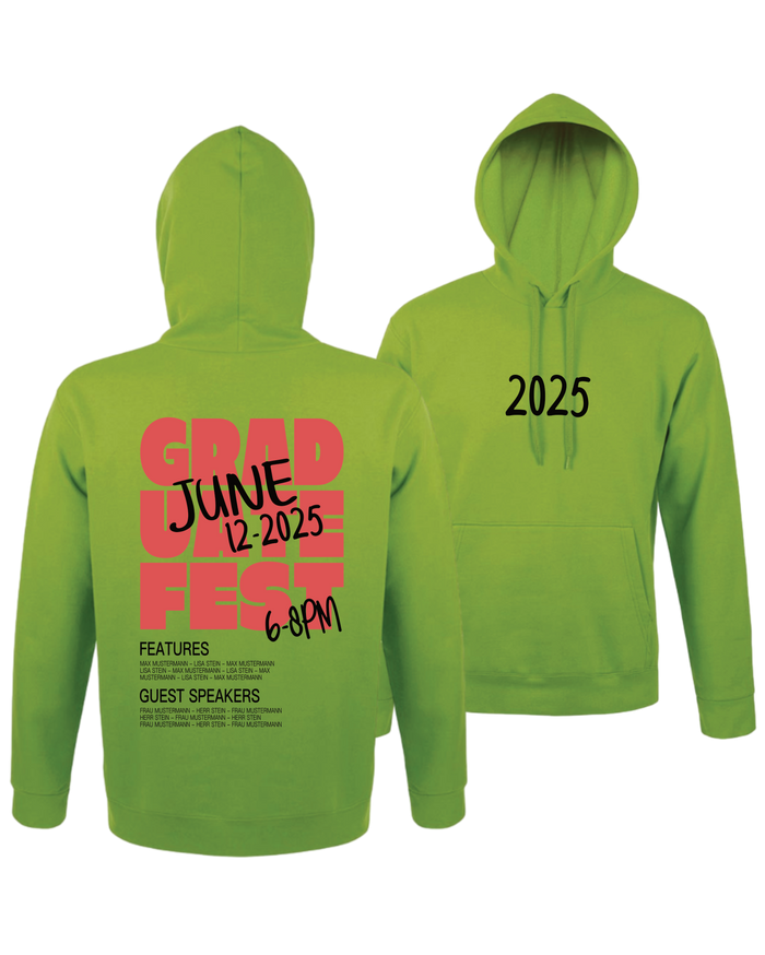 #16 "GRADUATE FEST" - BASIC Hoodie -  47101