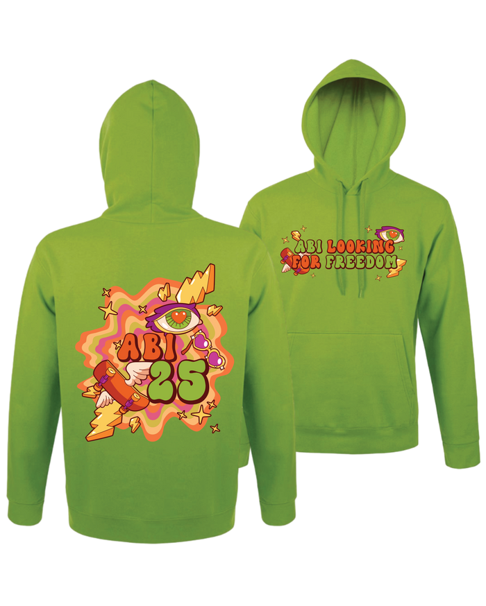 #9 "ABI LOOKING FOR FREEDOM"  - BASIC Hoodie -  47101