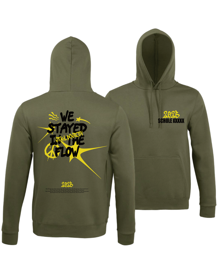 #10 "WE STAYED IN THE FLOW"  - BASIC Hoodie -  47101
