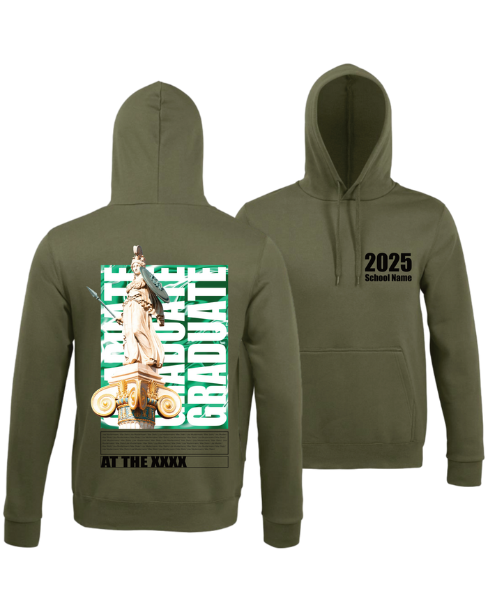#12 "GRADUATE" - BASIC Hoodie -  47101