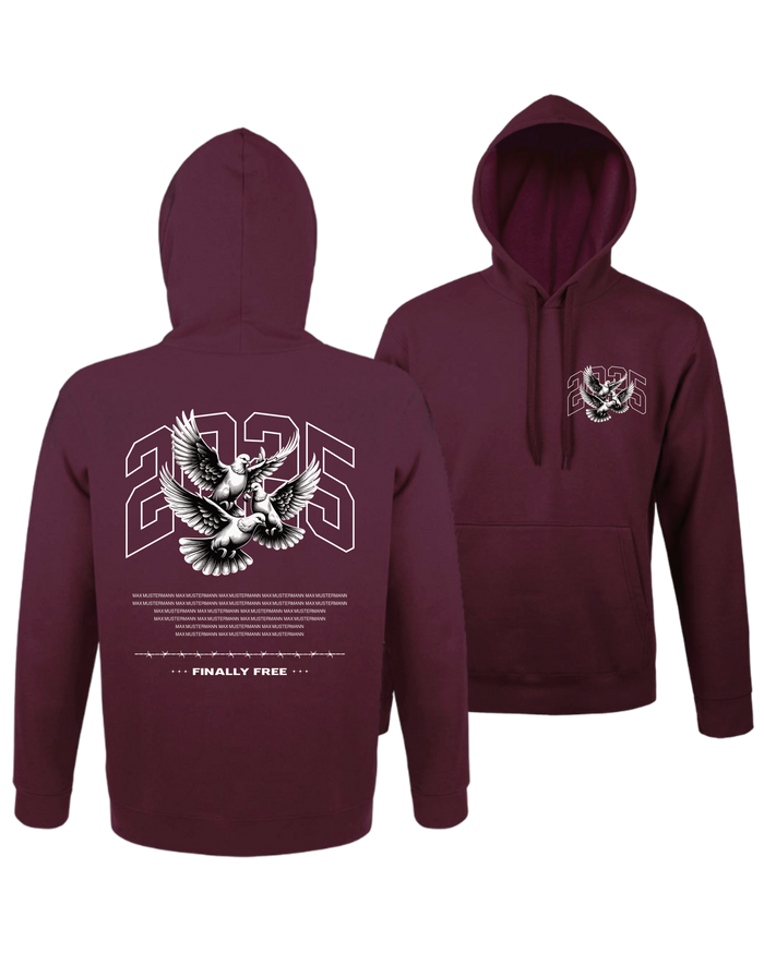 #22 "FREE LIKE BIRDS" - BASIC Hoodie -  47101