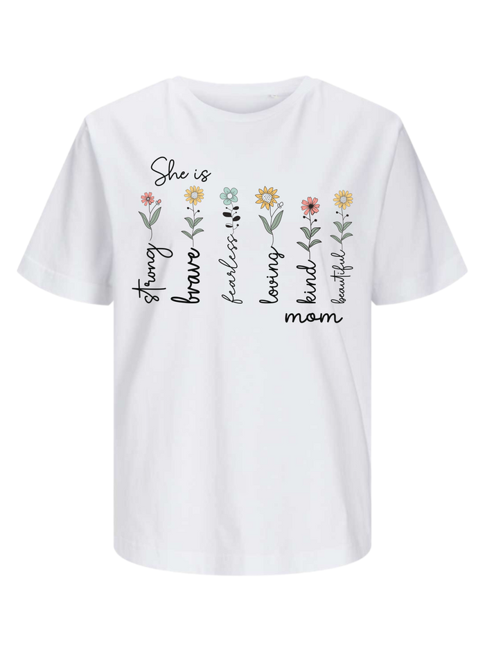 #16 "SHE IS MOM 2.0" T-Shirt