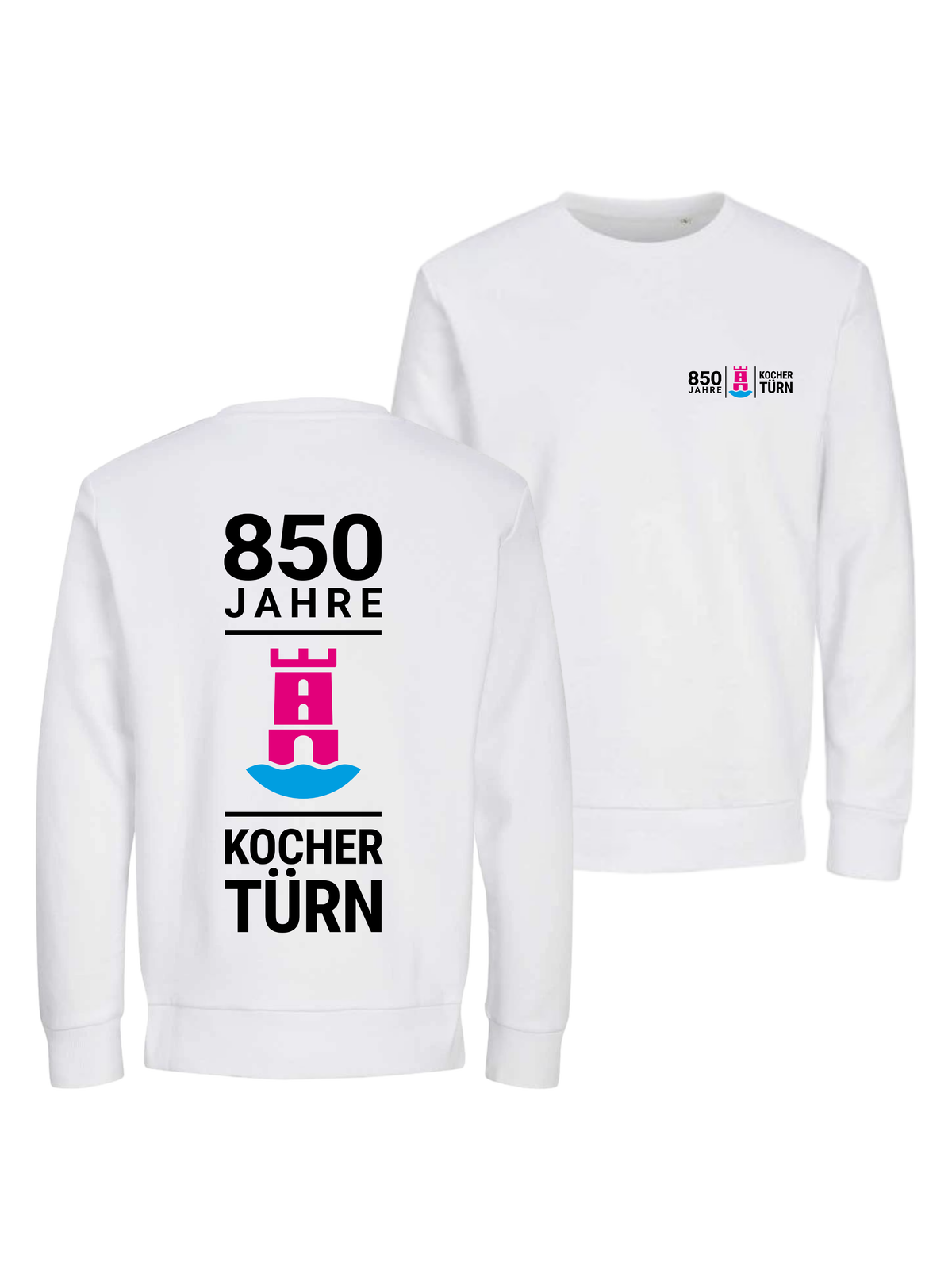 Unisex Bio Sweatshirt "850 Jahre Kochertürn" #1