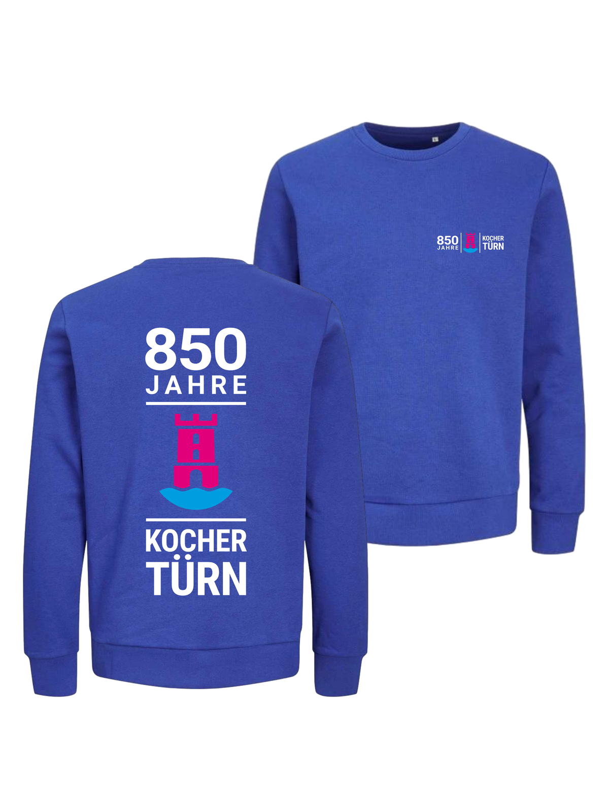 Unisex Bio Sweatshirt "850 Jahre Kochertürn" #1