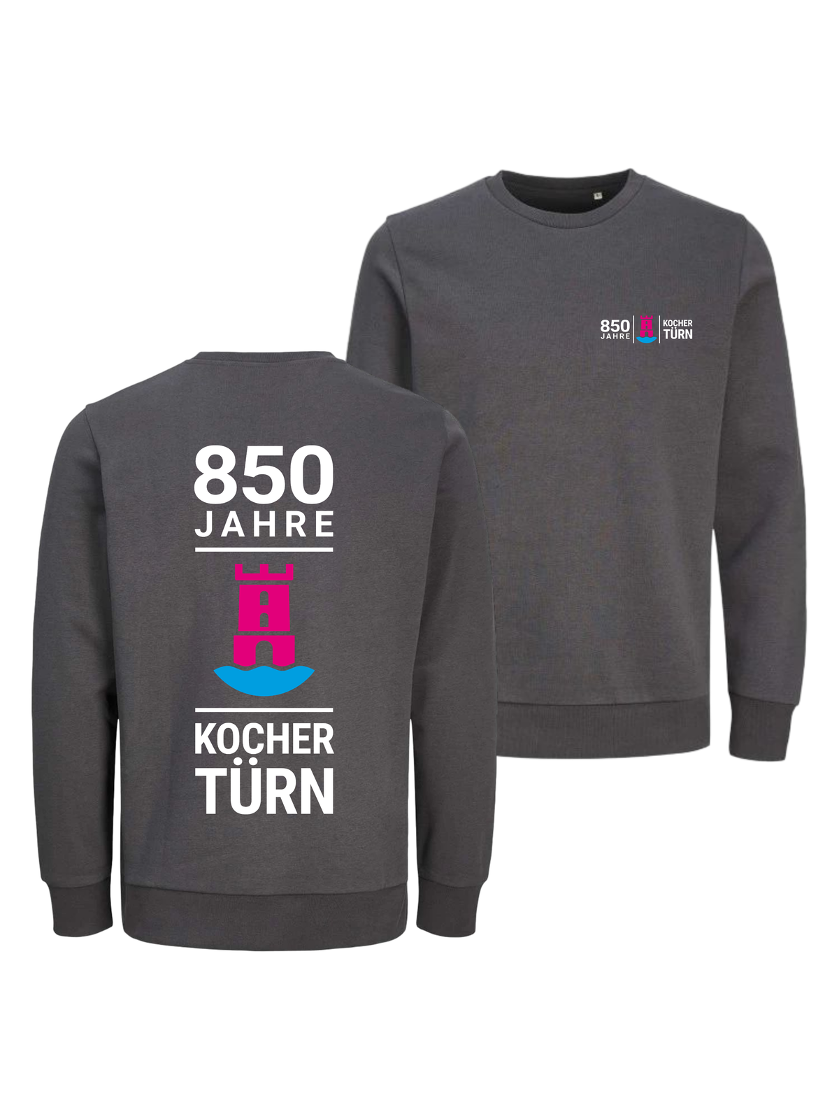 Unisex Bio Sweatshirt "850 Jahre Kochertürn" #1