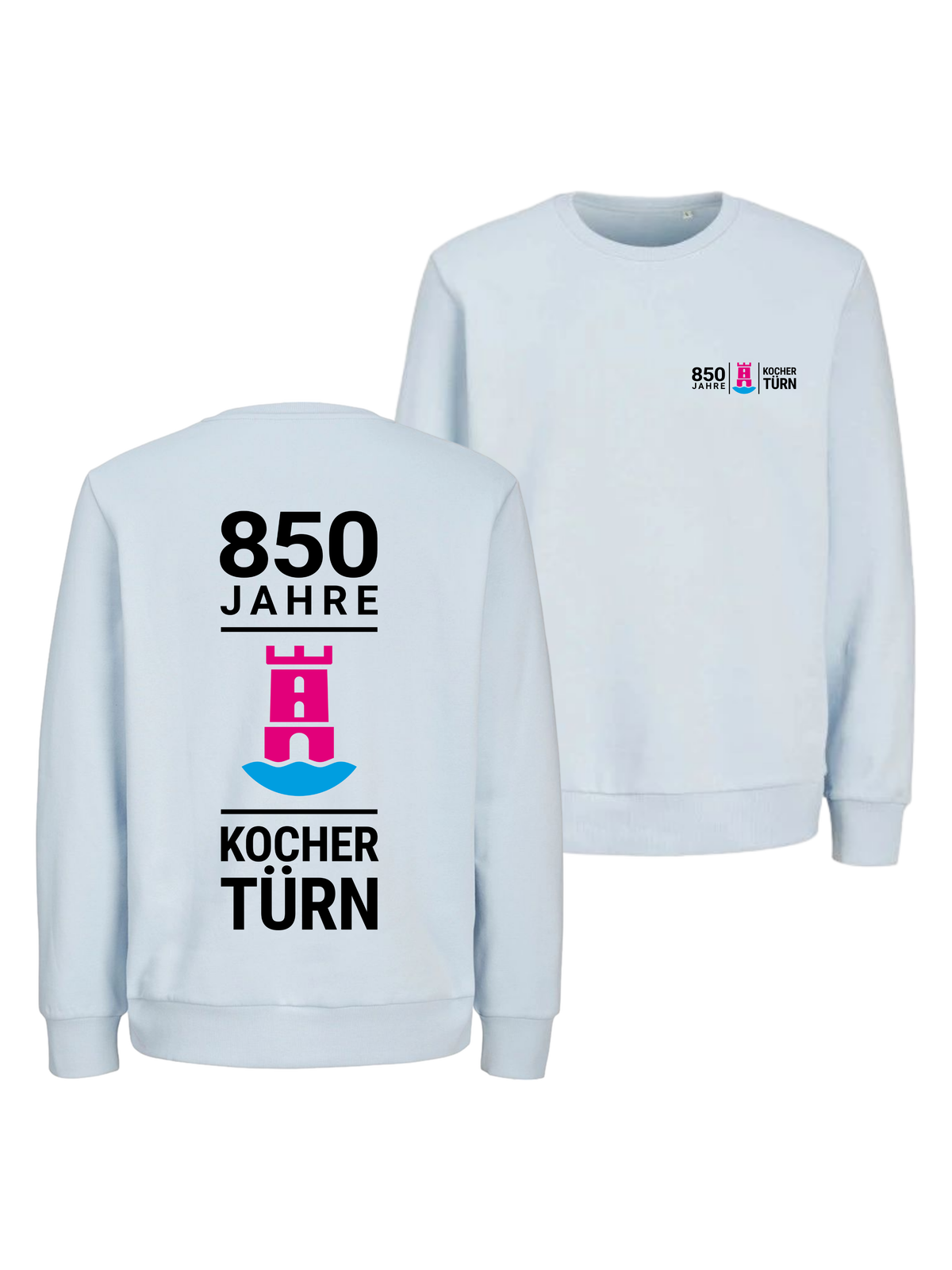 Unisex Bio Sweatshirt "850 Jahre Kochertürn" #1