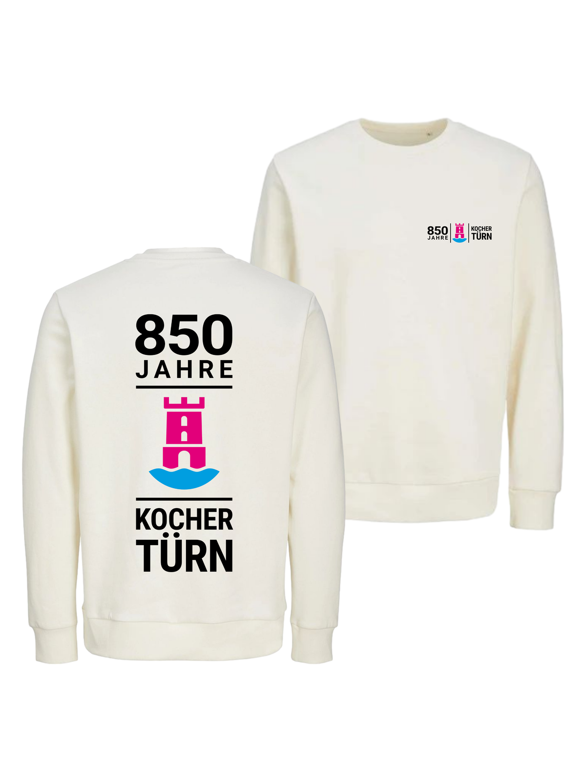 Unisex Bio Sweatshirt "850 Jahre Kochertürn" #1