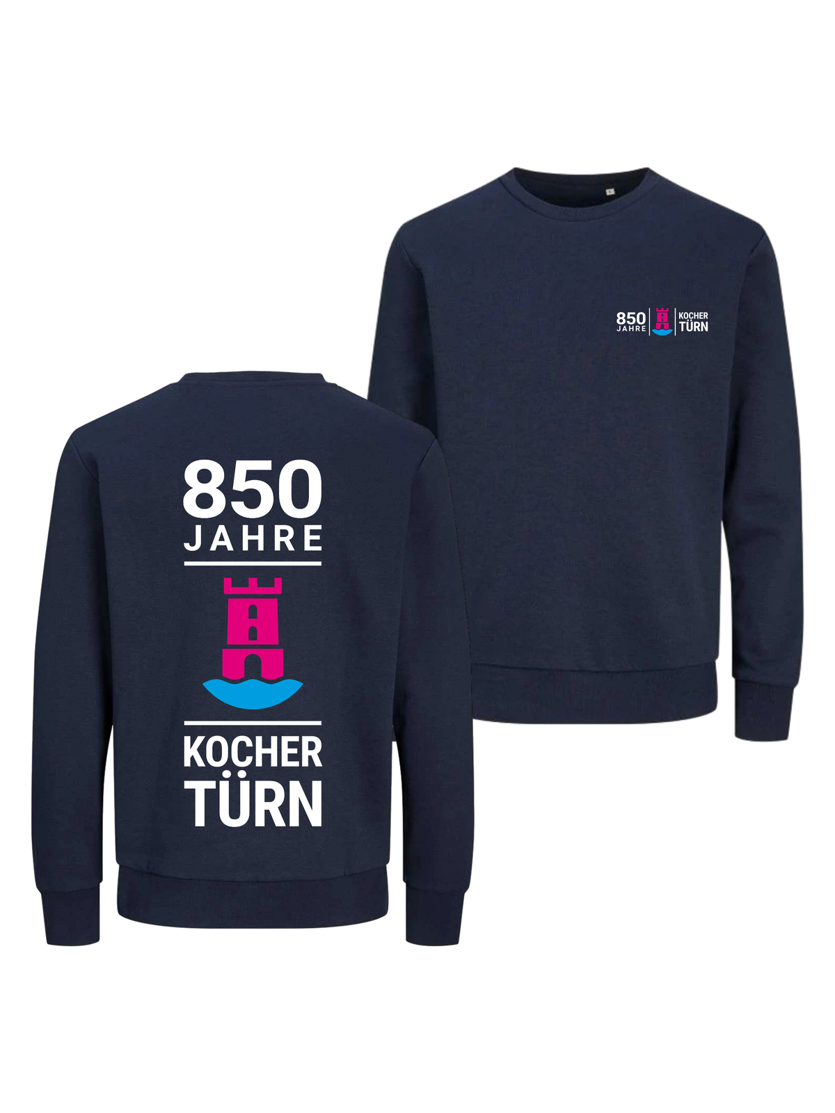 Unisex Bio Sweatshirt "850 Jahre Kochertürn" #1