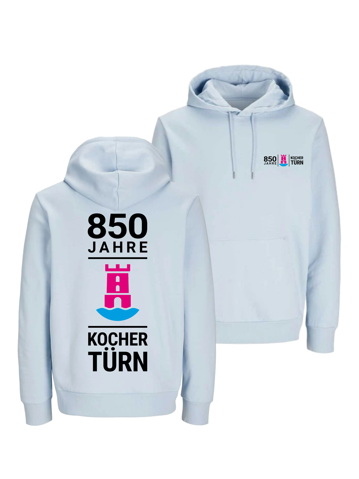 Unisex Bio Hoodie "850 Jahre Kochertürn" #1