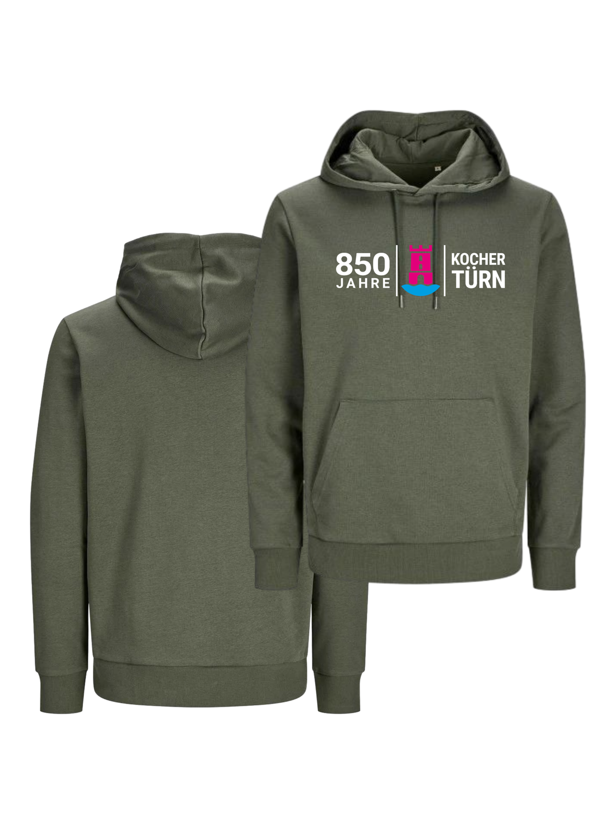 Unisex Bio Hoodie "850 Jahre Kochertürn" #2