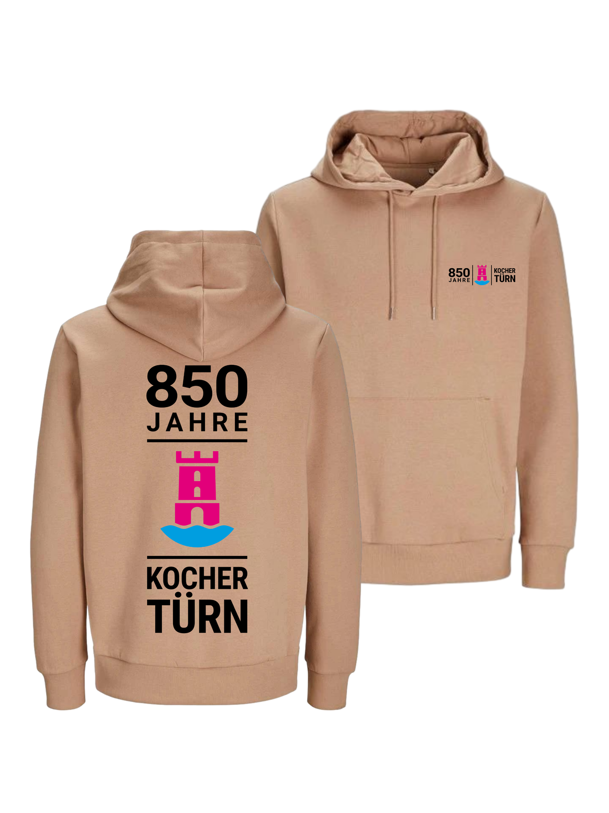 Unisex Bio Hoodie "850 Jahre Kochertürn" #1
