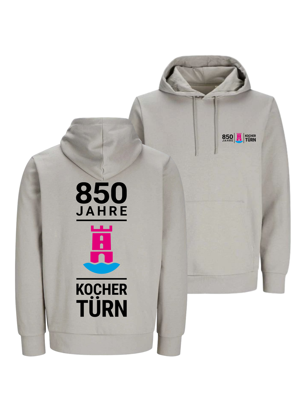 Unisex Bio Hoodie "850 Jahre Kochertürn" #1