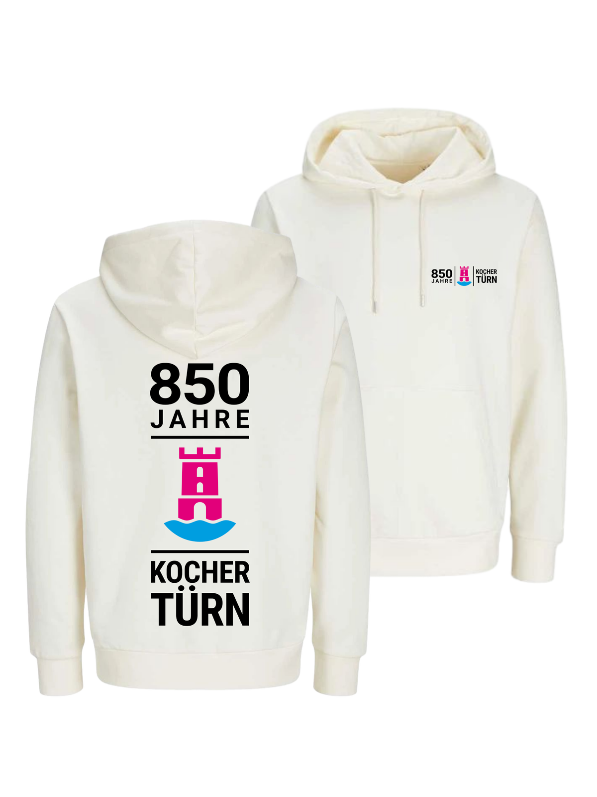 Unisex Bio Hoodie "850 Jahre Kochertürn" #1