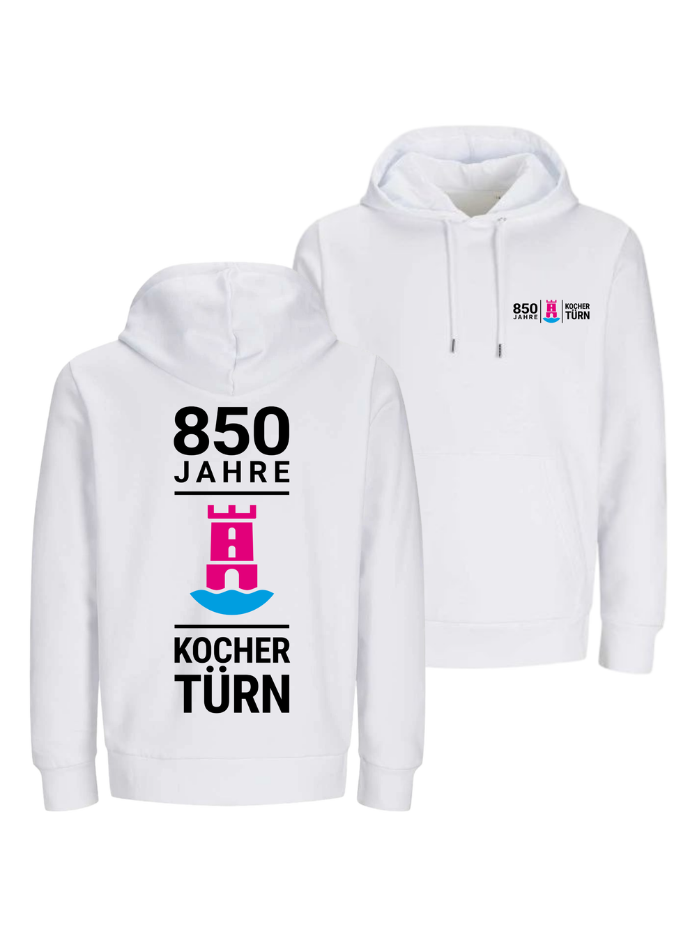 Unisex Bio Hoodie "850 Jahre Kochertürn" #1