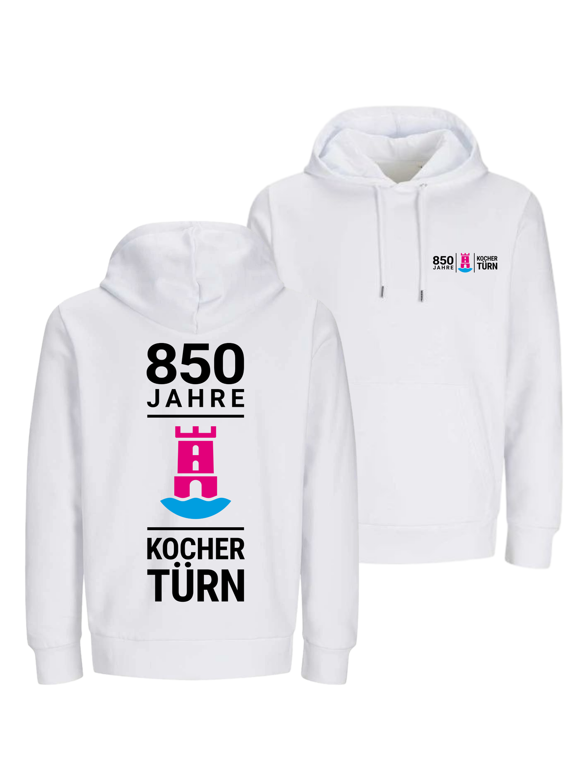 Unisex Bio Hoodie "850 Jahre Kochertürn" #1
